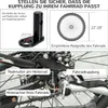 PawHut Fahrradanhänger Hundeanhänger Hunde Fahrrad Tier Produktbild-Vorschau 9