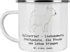 Mr. & Mrs. Panda Emaille Becher Bullterrier Kraftpaket - Produktbild-Vorschau 1