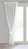 Gardine KIRA 3 weiß Set 140x270 cm  x2 T Schnürchen Produktbild-Vorschau 2
