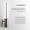 ELMOWO - Edelstahl Klobürste ohne Bohren in silber - Produktbild-Vorschau 2