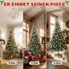 Verdego Künstlicher Weihnachtsbaum 180 cm, Hochwertiges Produktbild-Vorschau 2