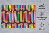 MuchoWow® Schreibtischunterlage Bleistift - Muster - Produktbild-Vorschau 2