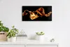 Wandkunst Leinwand Bild Uhr Geräuschlos Kunstdruck 60x30 Produktbild-Vorschau 3