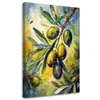 Leinwandbild Oliven Acryl handbemalt 80x120 Feeby Grün bild Produktbild-Vorschau 1