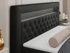 Boxspringbett 200x200 mit Led, Polsterbett 200x200 mit LED Produktbild-Vorschau 3