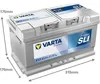 VARTA F17 Blue Dynamic 12V 80Ah 740A batteria auto 580 406 Anteprima dell’immagine prodotto 10