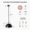 Metalowa lampa wisząca Tribesigns, lampa wisząca w stylu Podgląd zdjęcia produktu 7