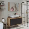 Roomart ATLANTIC-100 Badmöbel-Set 3-teilig 100 cm breit, Produktbild-Vorschau 1