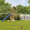 The Living Store Spielturm Imprägniertes Kiefernholz Produktbild-Vorschau 1
