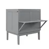 Schrankbett 90x200 cm,Kinderbett(Grau)Wandbett mit Produktbild-Vorschau 9