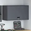 vidaXL Armadio a muro per garage con porta a gas antracite Anteprima dell’immagine prodotto 2