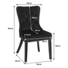 Puluomis Chaise de salle à manger set de 8 chaises en Voir les images du produit 5