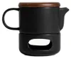 HOMLA TALOSA-Teeservice, schwarz, 2-teilig Produktbild-Vorschau 1