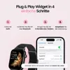 Siltcon® Seréa Smartwatch Damen Schwarz – Telefonfunktion – Produktbild-Vorschau 3