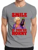 Smile If You're Horny Oma Aubergine Witzig Statement Produktbild-Vorschau 1