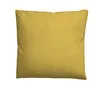 A plain yellow pillow on a white background. Produktbild-Vorschau