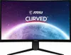 A computer monitor displaying a space-themed graphic with the MSI logo and 'CURVED GAMING' text. Náhled obrázku produktu