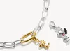 Ciondolo Woodstock Connect PEANUTS con placcatura in oro 18 Anteprima dell’immagine prodotto 3
