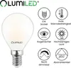 LUMILED LED 6er Set Golfball Lampe P45 E14 Ultraeffizient  Produktbild-Vorschau 5