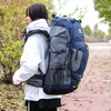 60L wasserdichte Wanderrucksack Camping Bergsteigen Produktbild-Vorschau 3