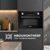 Heinner HMW-MDBI34CTBK, Vstavaný, Mikrovlnná rúra s grilom, Náhľad obrázku produktu 10