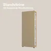 K-Möbel Glasvitrine stehend in Buche Nachbildung (176x67x33 Produktbild-Vorschau 7
