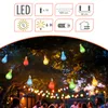 LED Solar Lichterkette mit 10 bunten LED Glühbirnen - 450 Produktbild-Vorschau 4