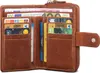 ROYALZ Vintage Leder Damen Geldbörse 18 Kartenfächer Produktbild-Vorschau 4
