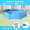 COSTWAY Pool-Set mit Filterpumpe, 300 x 300 cm, Produktbild-Vorschau 3
