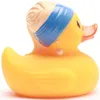 Badeente Mädchen mit dem Perlenohrring Vinyl 9 cm Produktbild-Vorschau 2