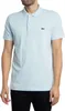Lacoste Polo hellblau einfarbig Piqué 2-Knopf normale Produktbild-Vorschau 6