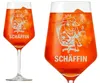 Weinglas graviert Puppa Schaf die Schäffin 350ml Produktbild-Vorschau 1