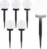 Lampada solare da giardino - set sferico da 6 pz. 23562 Anteprima dell’immagine prodotto 2