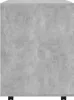 vidaXL Szafka na kółkach betonowa szara 60x53x72 cm Podgląd zdjęcia produktu 6