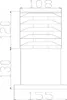 Stojací lampa, vchodová, černá, IP54, patice E27, V 25cm Náhled obrázku produktu 10