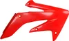 POLISPORT Kühlerspoiler seitlich CRF250R 04-09 Rot Produktbild-Vorschau 3