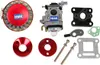 Tuning Vergaser Set 47 CCM / 49 CCM 15 mm rot  Pocket Bike Produktbild-Vorschau 6