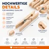 50 Klammern aus echtem Holz - Holzklammern - Klammer Produktbild-Vorschau 3