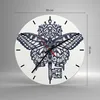 Wanduhr - Rund - Glasuhr - Eleganz fantasie gotisch Produktbild-Vorschau 3