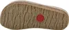 The underside of a shoe sole with a red logo in the center. Produktbild-Vorschau