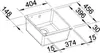 Spüle Blanco SUBLINE 375-U 414 x 456 mm schwarz 523732 Produktbild-Vorschau 4