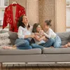 Relaxdays Paravent, 4-teilig, Raumtrenner faltbar, HxB Produktbild-Vorschau 3