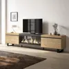 TV-Schrank, Lowboard, 267x35x57 cm, Für großformatiges TV, Produktbild-Vorschau 2