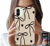 Etui pour Xiaomi Redmi A2 - Beige Ribbon Cocards Voir les images du produit 1
