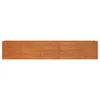vidaXL Hochbeet Rostig 400x80x77 cm Cortenstahl -  Produktbild-Vorschau 5