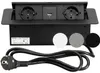 Brollux Einbausteckdose versenkbar 2fach mit USB/USBC Produktbild-Vorschau 9
