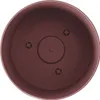 Top-down view of an empty brown plant pot with a saucer. Náhled obrázku produktu