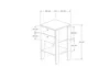 Skye Decor, Ruzisa - White v2, Tables et tables de nuit, Voir les images du produit 4