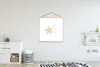 MuchoWow® Textilposter Fallender Stern - Pastell - Kinder - Produktbild-Vorschau 2
