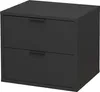 Mäusbacher Bonnie Nachtkommode 51x47x45 cm Anthrazit matt Produktbild-Vorschau 7